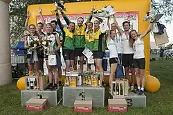 MČR sprintových štafet 2020 - vyhlášení kategorie dospělých (DH21)