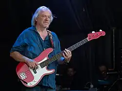 David Young při koncertu kapely Element of Crime ve Wiesbadenu, 29. srpna 2015