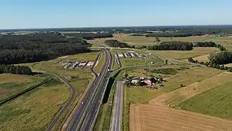 Rychlostní silnice S3 mezi Štětínem a Svinoústím