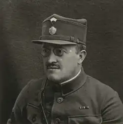 MUDr. Rudolf Raše v uniformě čs. legií