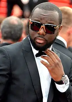 Maître Gims v Cannes v roce 2016