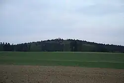 Vrchol Mařenka ze západu