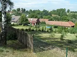 Celkový pohled od východního okraje