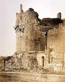 Il Tempio di Vesta a Tivoli, asi 1858