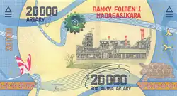 Bankovka 20.000 ariary