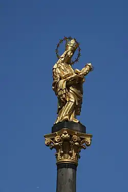 detail Plzeňské Madony