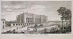 Château de Madrid v 18. století