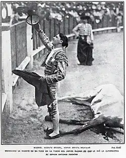 Madrid. Vicente Segura, nuevo espada mejicano