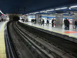 Nástupiště linky 1