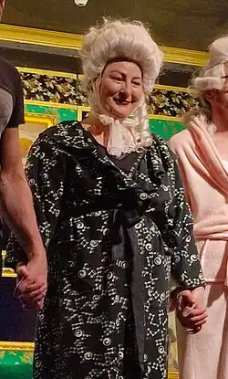 Magdaléna Sidonová v roli paní Auersbergerové