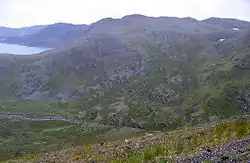 Pohled ze silnice E-69