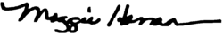 Maggie Hassan, podpis