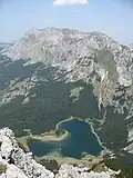 Trnovačko jezero a Maglić