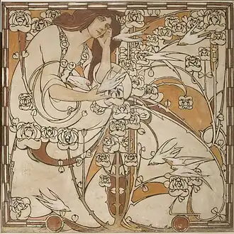 Sgrafito od Cauchieho na jeho domě