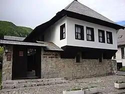 Rodný dům Ivo Andriće.