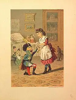 Louskáček se sklání před Maruškou