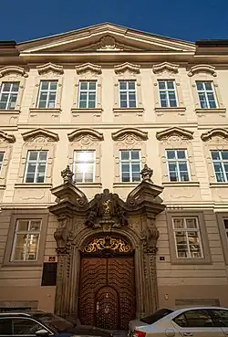 Sídlo českého místodržitelství v Praze