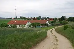 Pohled na část vesnice