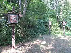 Zastavení křížové cesty v Malých Svatoňovicích