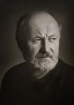 Malíř Jiří Lacina, fotografie Luděk Vojtěchovský