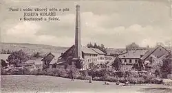 Celkový pohled na Malý Mlýnek z roku 1908