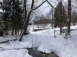 Valbeřice u bývalé hasičské zbrojnice