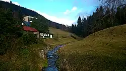 Plader Bach nad soutokem s Malou Úpou