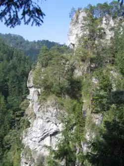 Vyhlídka nad Dierami