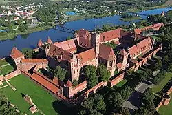 Gotický hrad Malbork