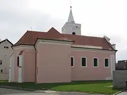 kostel svatého Štěpána, severní strana