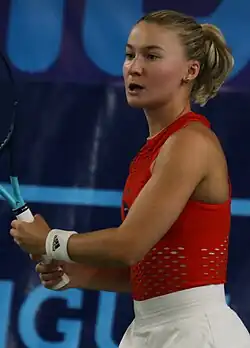 Malene Helgøová v Poitiers (2021)