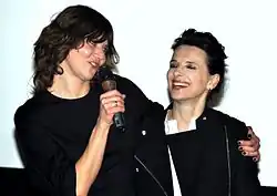 Malgorzata Szumowska s herečkou Juliette Binoche v roce 2012