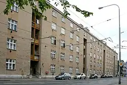 Skupina městských malobytových domů