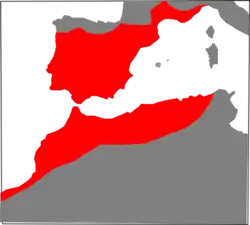 Areál rozšíření