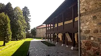 nádvoří kláštera