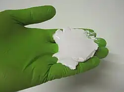 Vzhled hydrátu látky