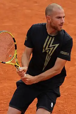 Adrian Mannarino na French Open 2019