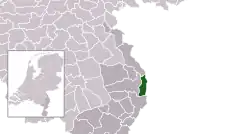 Správní obvod Arcen a Velden na mapě