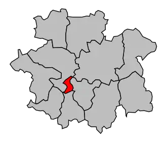 Kanton na mapě arrondissementu Villeneuve-sur-Lot