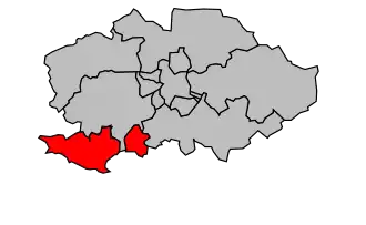 Kanton na mapě arrondissementu Reims