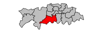 Kanton na mapě arrondissementu Clermont-Ferrand