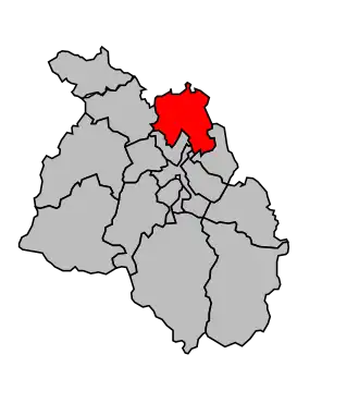 Kanton na mapě arrondissementu Oloron-Sainte-Marie