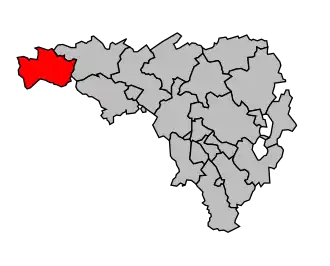 Kanton na mapě arrondissementu Pau