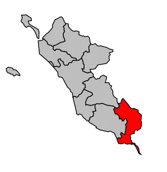 Kanton na mapě arrondissementu Les Sables-d'Olonne