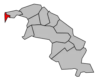 Kanton na mapě arrondissementu Nogent-sur-Marne