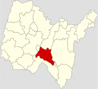 Kanton na mapě departementu Ain