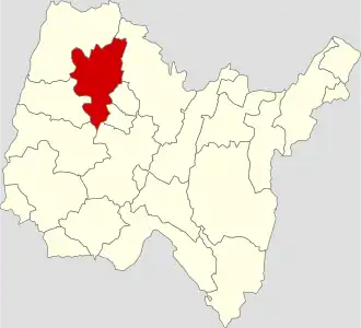 Kanton na mapě departementu Ain