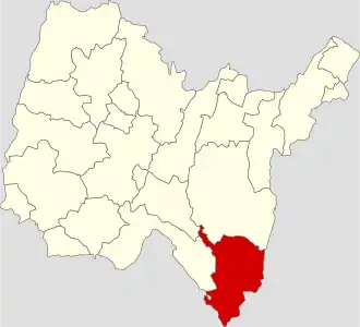 Kanton na mapě departementu Ain