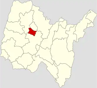 Kanton na mapě departementu Ain