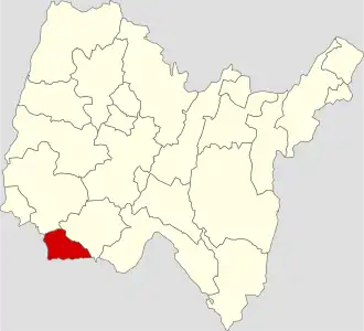 Kanton na mapě departementu Ain